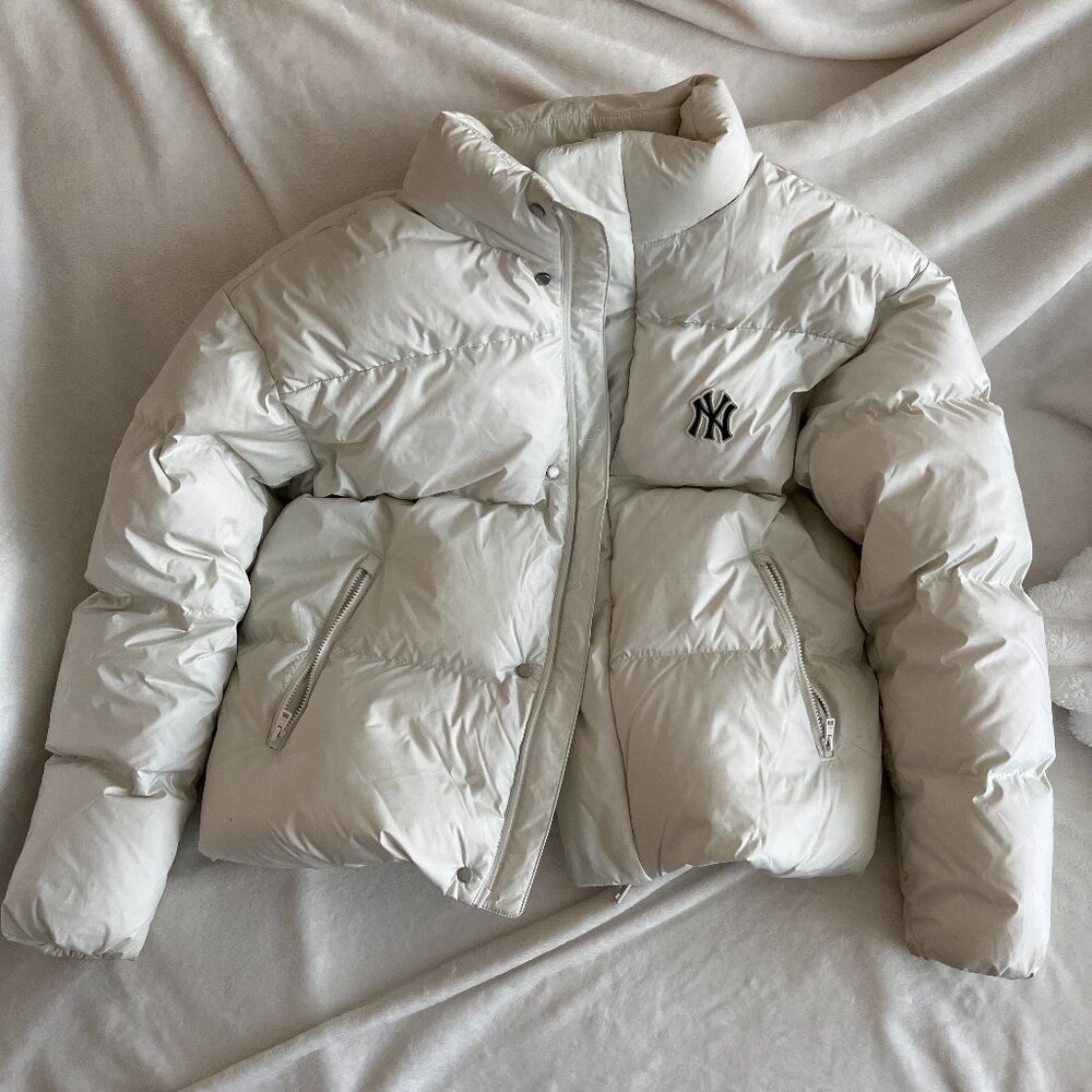 MLB New York Yankees Down Jackets Cream, XS